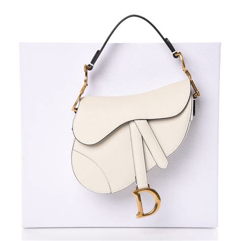 saddle bag white|dior saddle bag black inside.